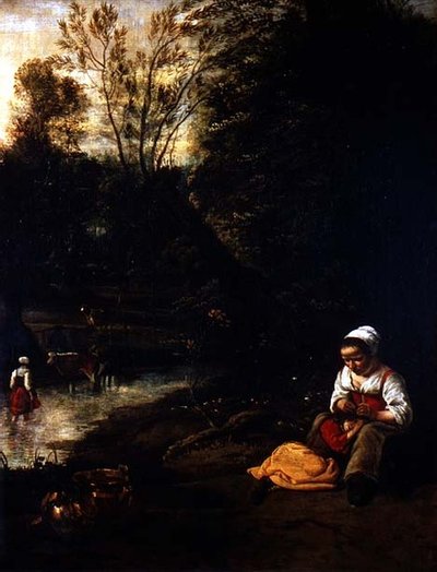 La toilette au bord de l