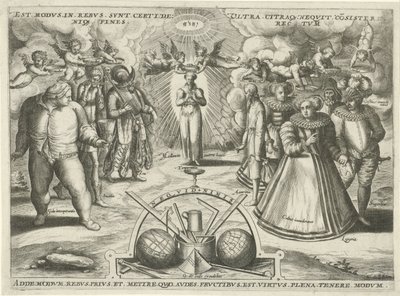Tempérance avec des péchés personnifiés - Jan Snellinck (I) (attributed to)