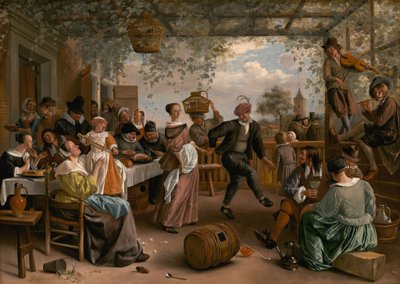 Le Couple dansant - Jan Steen