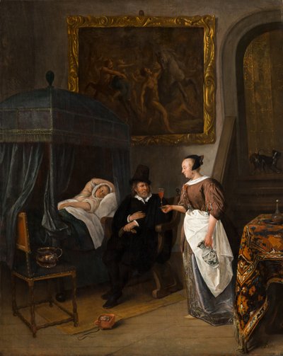 La visite chez le médecin - Jan Steen