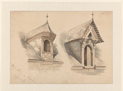 Deux lucarnes à Nuremberg - Jan Striening