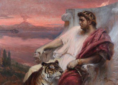Néron à Baiae, par Styka, Jan - Jan Styka