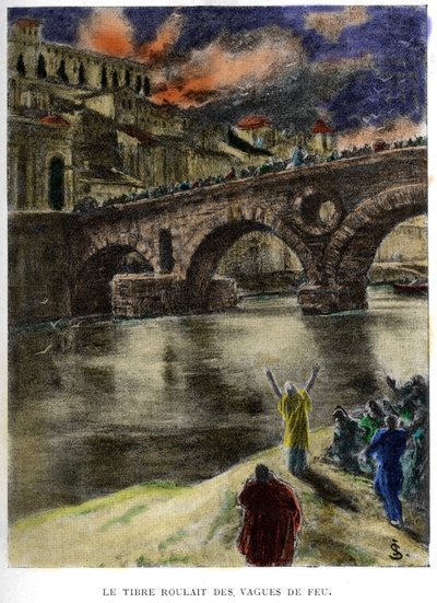 Le Tibre roulait des vagues de feu - Jan Styka