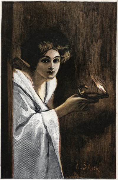 Illustration par Jan Styka pour le roman "Quo Vadis" de Henryk Sienkiewicz - Jan Styka