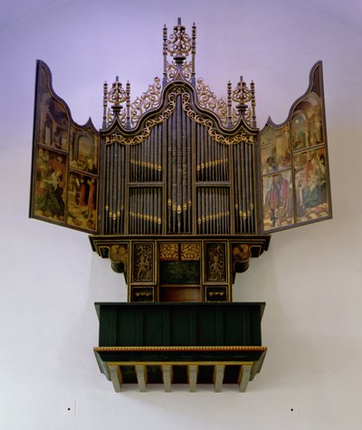 Orgue peint, 1526 - Jan Swart Van Groningen