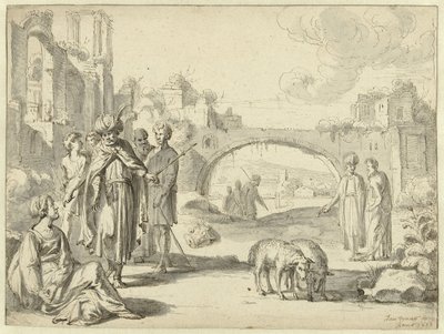 Laban cherchant ses dieux domestiques volés - Jan Symonsz Pynas