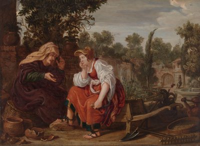 Vertumne et Pomone - Jan Tengnagel