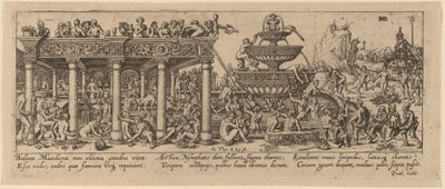 Fontaine de jouvence - Jan Theodor de Bry after Barthel Beham