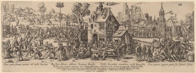 Foire de campagne - Jan Theodor de Bry after Sebald Beham