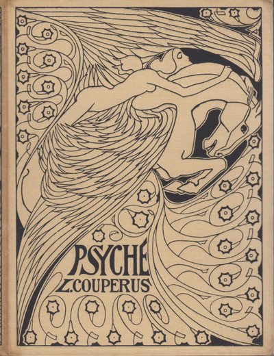 Conception de couverture Psyche par Louis Couperus, 1898 - Jan Toorop