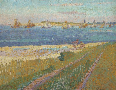 Bateaux de pêche à Veere. 1907 - Jan Toorop