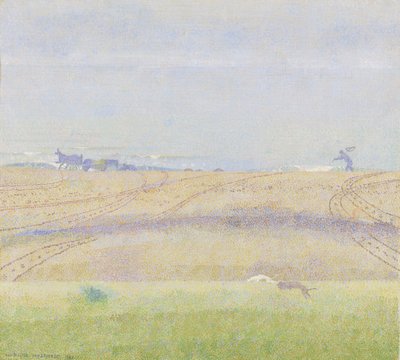 Mer brumeuse - Jan Theodore Toorop