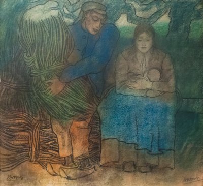 Bonheur des parents - Jan Toorop