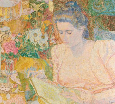 Portrait de Mme Marie Jeannette de Lange, vers 1900 - Jan Toorop
