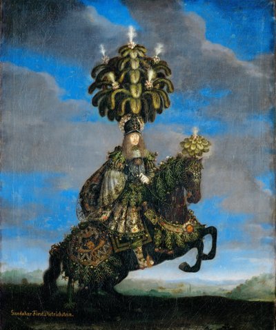 Gundakar, Prince Dietrichstein 1623-1690 en costume pour un ballet équestre, 1667 - Jan Thomas