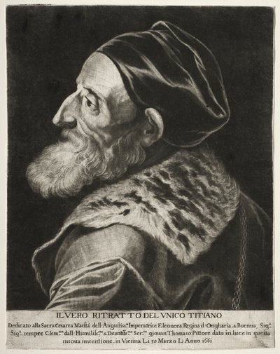Portrait de Titien - Jan Thomas