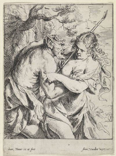 Satyre et bergère - Jan Thomas
