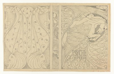 Conception de couverture pour Psyche de Louis Couperus - Jan Toorop
