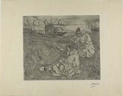 Les Réparateurs de filets - Jan Toorop