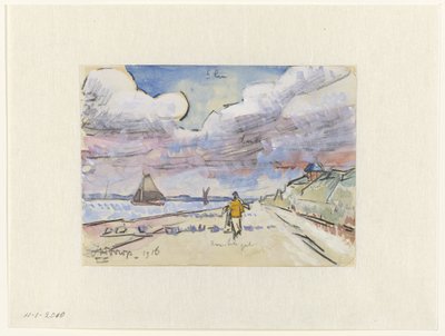Chemin le long du canal - Jan Toorop