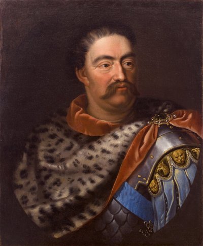 Portrait de Jean III Sobieski, roi de Pologne et grand-duc de Lituanie, 1629-1696 - Jan Tricius