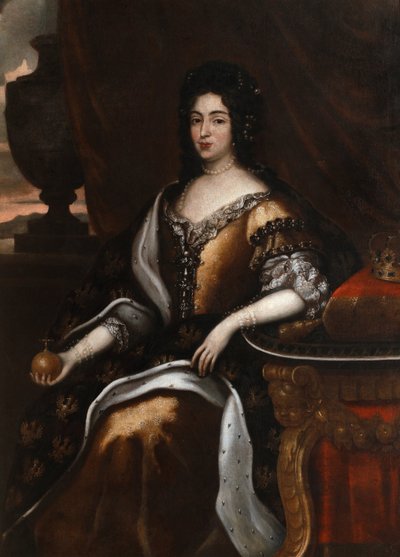 Portrait de la reine Marie Casimire - Jan Tricius