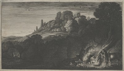 La Fuite en Égypte - Jan Van de II Velde