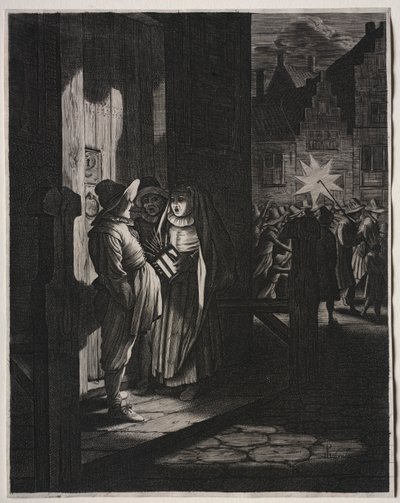 Étoile des Rois, Une pièce de nuit, 1630 - Jan Van de Velde