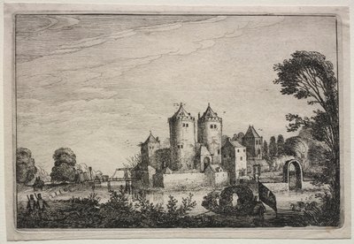 Le château aux deux tours - Jan Van de Velde