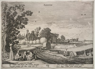 Les Douze Mois : Août - Jan Van de Velde