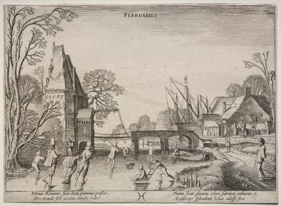 Les Douze Mois : Février - Jan Van de Velde