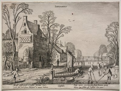 Les Douze Mois : Janvier - Jan Van de Velde