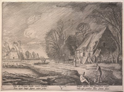 Les Douze Mois : Mars - Jan Van de Velde
