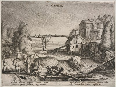 Les Douze Mois : Octobre - Jan Van de Velde