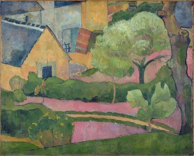 Cour de ferme à Le Pouldu, vers 1892 - Jan Verkade