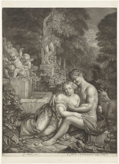Vertumne et Pomone - Jan Verkolje (I)