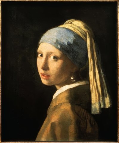La Jeune Fille à la perle - Jan Vermeer van Delft