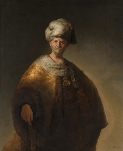 Le Noble Oriental aussi connu sous le nom de Le Noble Slave - Johannes Vermeer
