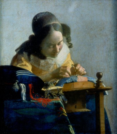 La dentellière, vers 1664 - Jan Vermeer van Delft