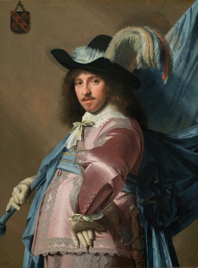 Andries Stilte en porte-étendard - Jan Verspronck