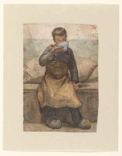 Garçon buvant - Jan Veth
