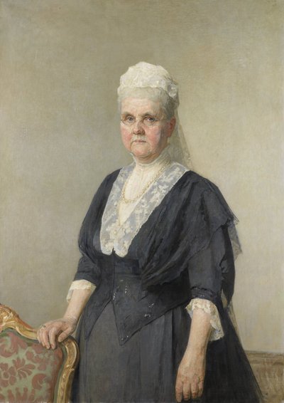 Reine Emma, princesse de Waldeck-Pyrmont, veuve du roi Willem III - Jan Veth