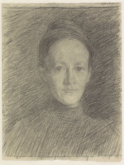 Portrait de Mlle C.J. Veth - Jan Veth