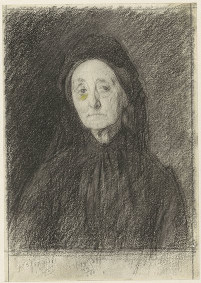 Portrait de Madame J.H. Giltay-Moll - Jan Veth