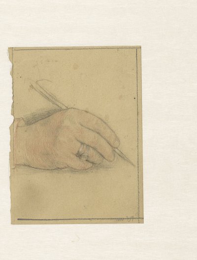 Étude de la main de Geheimrat M. Kempner - Jan Veth
