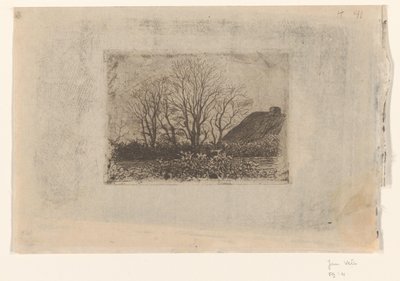 Prairie avec arbres, Ewijkshoeve - Jan Veth