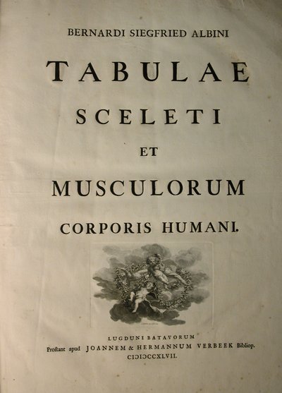 Albinus I, page de titre, de 