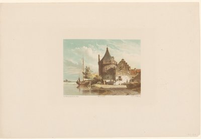 Vue de la tour de guet à Culemborg - Jan Weissenbruch