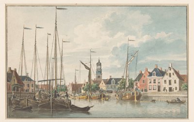 Vue de De Lemmer - Jan Weissenbruch