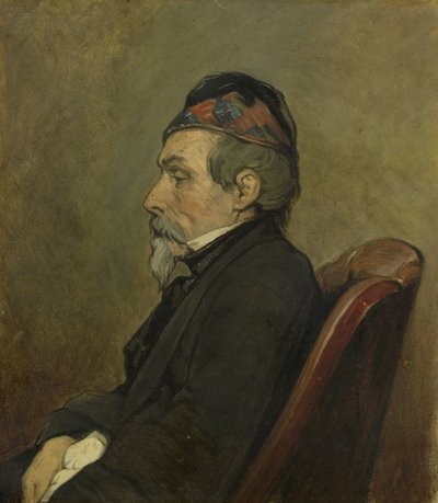 Portrait de Johan-Hendrick-Louis Meyer, peintre marin - Jan Weissenbruch